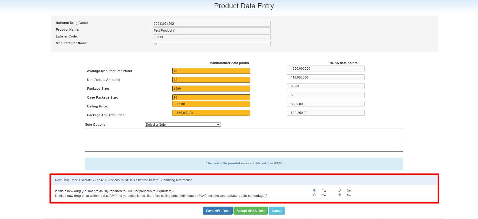 New Drug Price Estimate questions New Drug Price Estimate questions